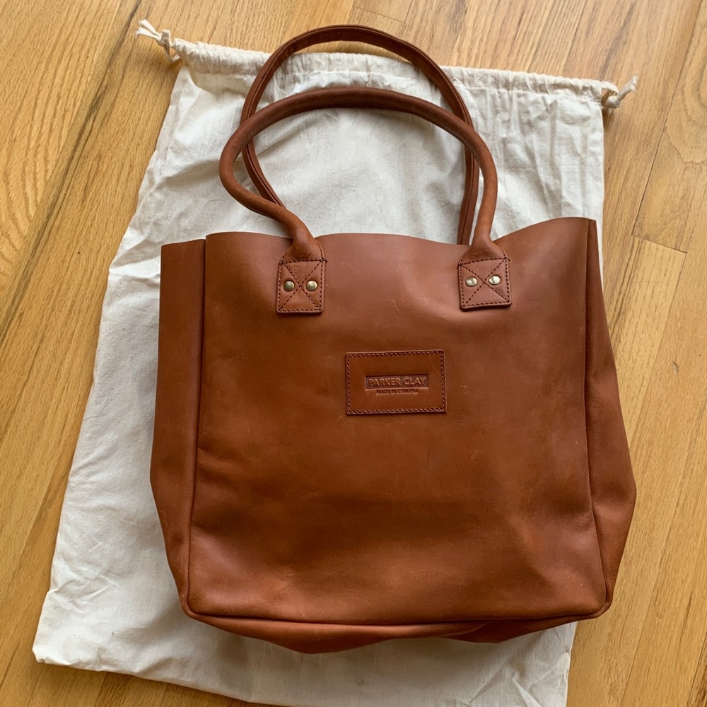Parker Clay Merkato Signature Tote nwt